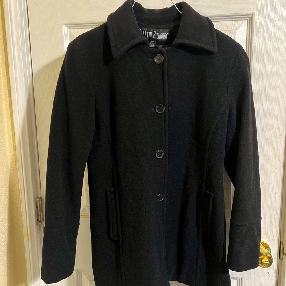 Marvin Richards Black Lambswool Faux Fur (NEW CONDITION)
